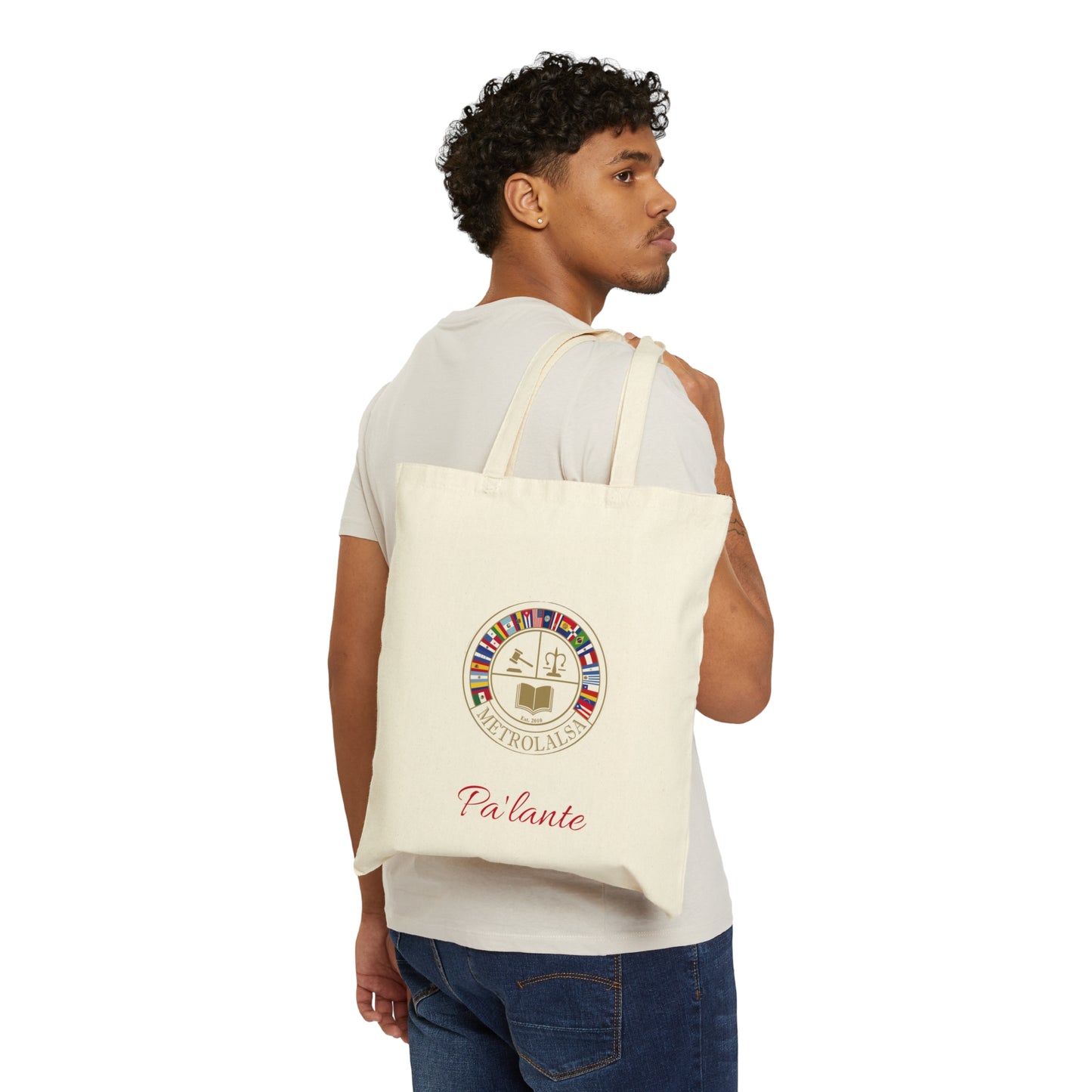 Palante Cotton Canvas Tote Bag