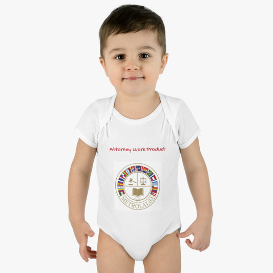 Attorney Work Product Infant Baby Rib Bodysuit