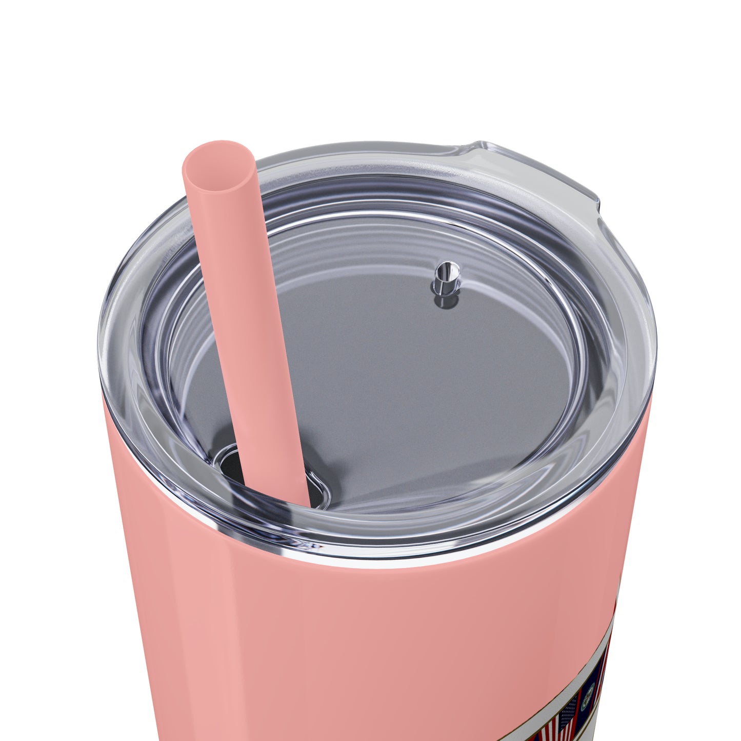 Skinny Tumbler with Straw, 20oz