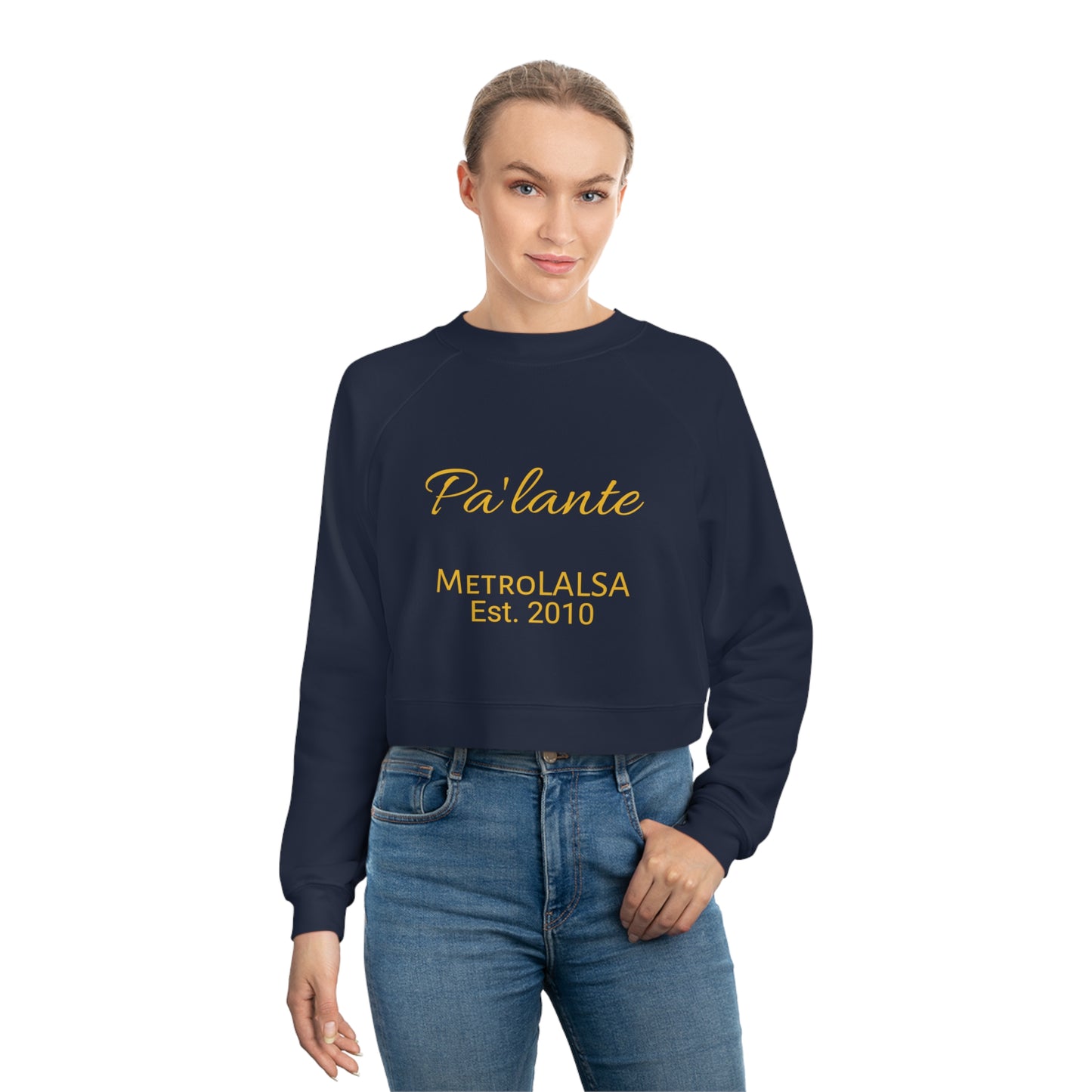 Women's Cropped Fleece Pullover