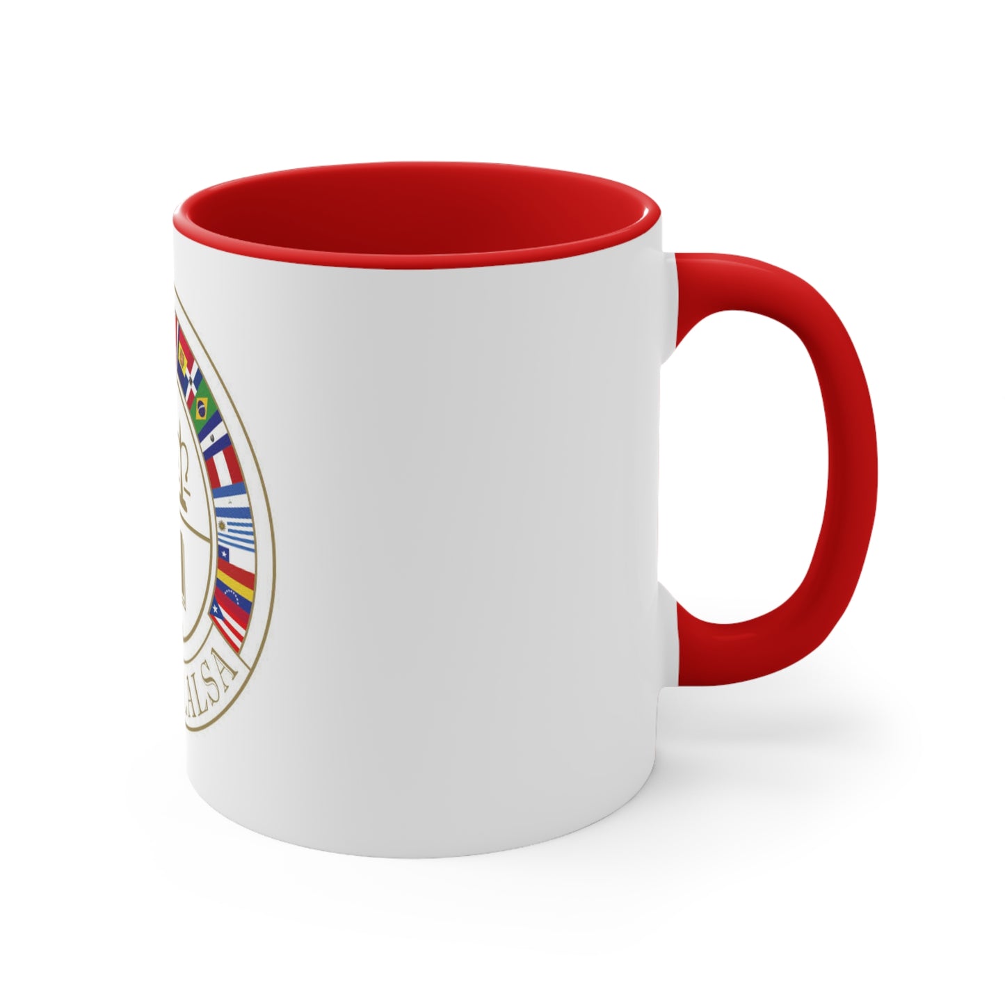 MetroLALSA Accent Cafe Mug, 11oz