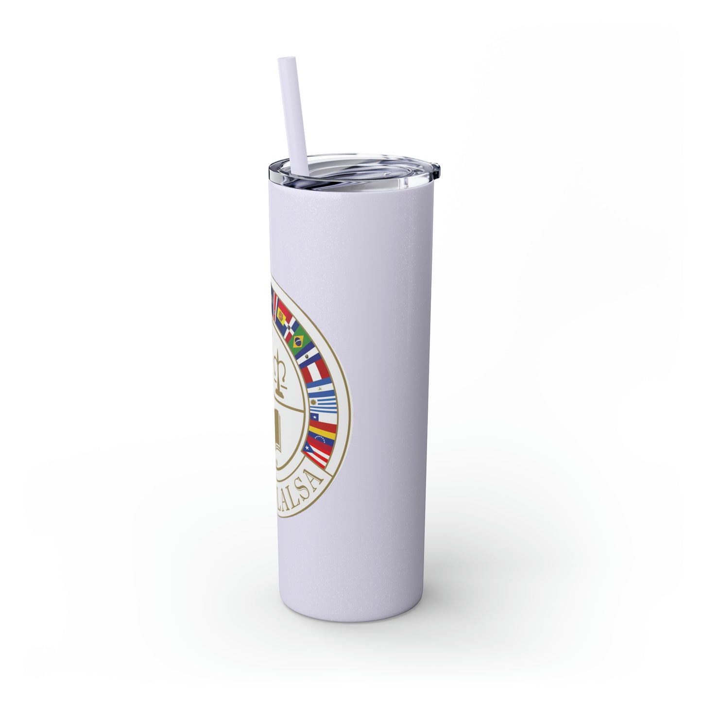 Skinny Tumbler with Straw, 20oz