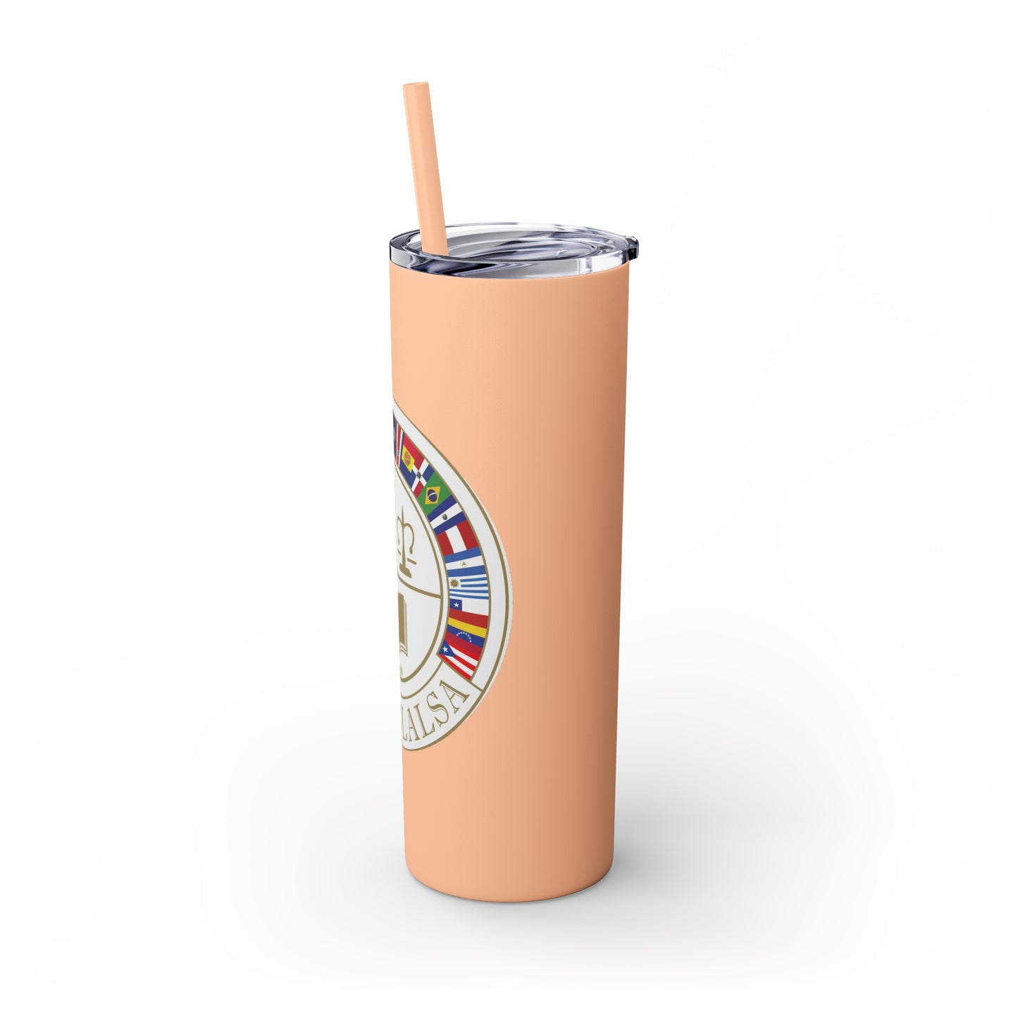 Skinny Tumbler with Straw, 20oz