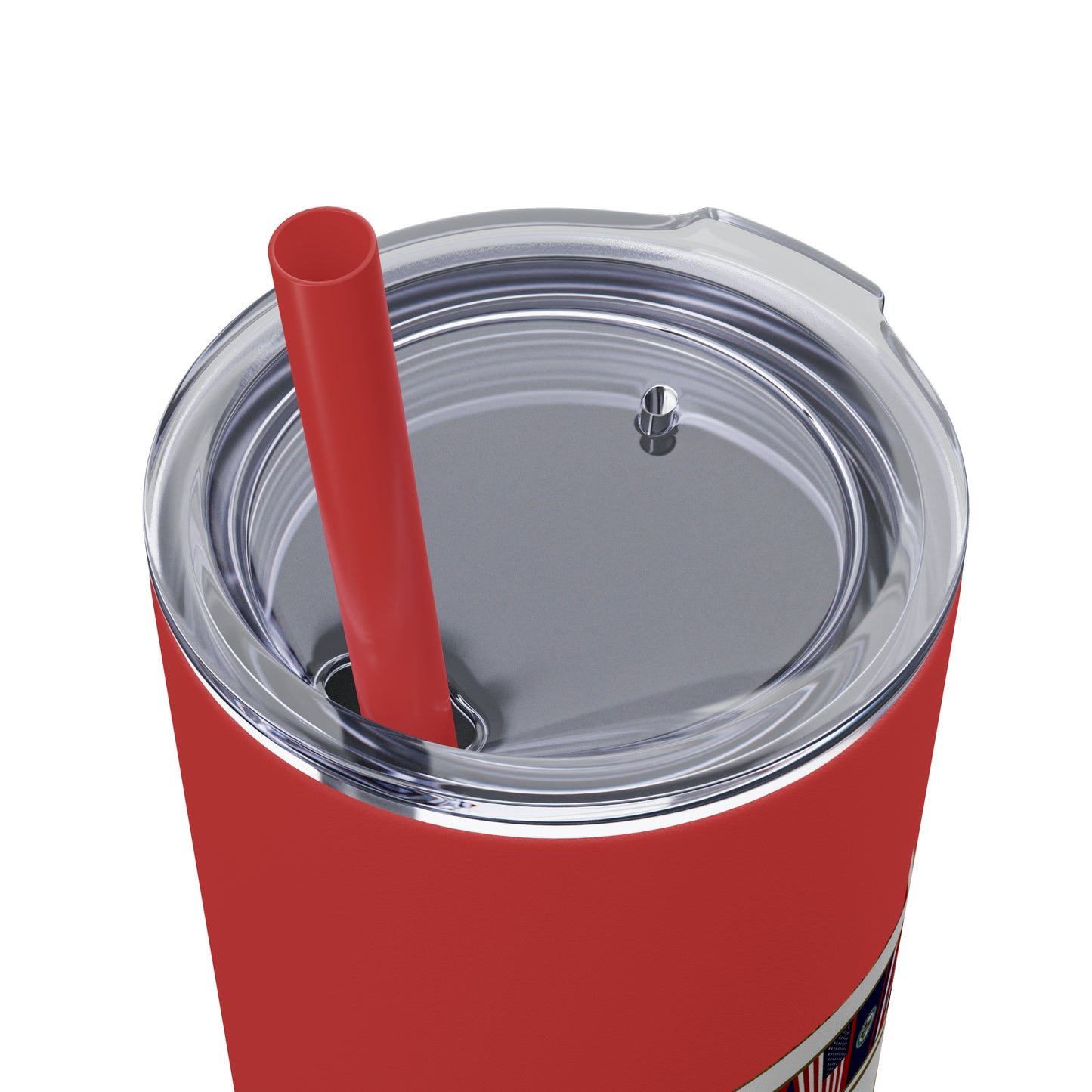 Skinny Tumbler with Straw, 20oz