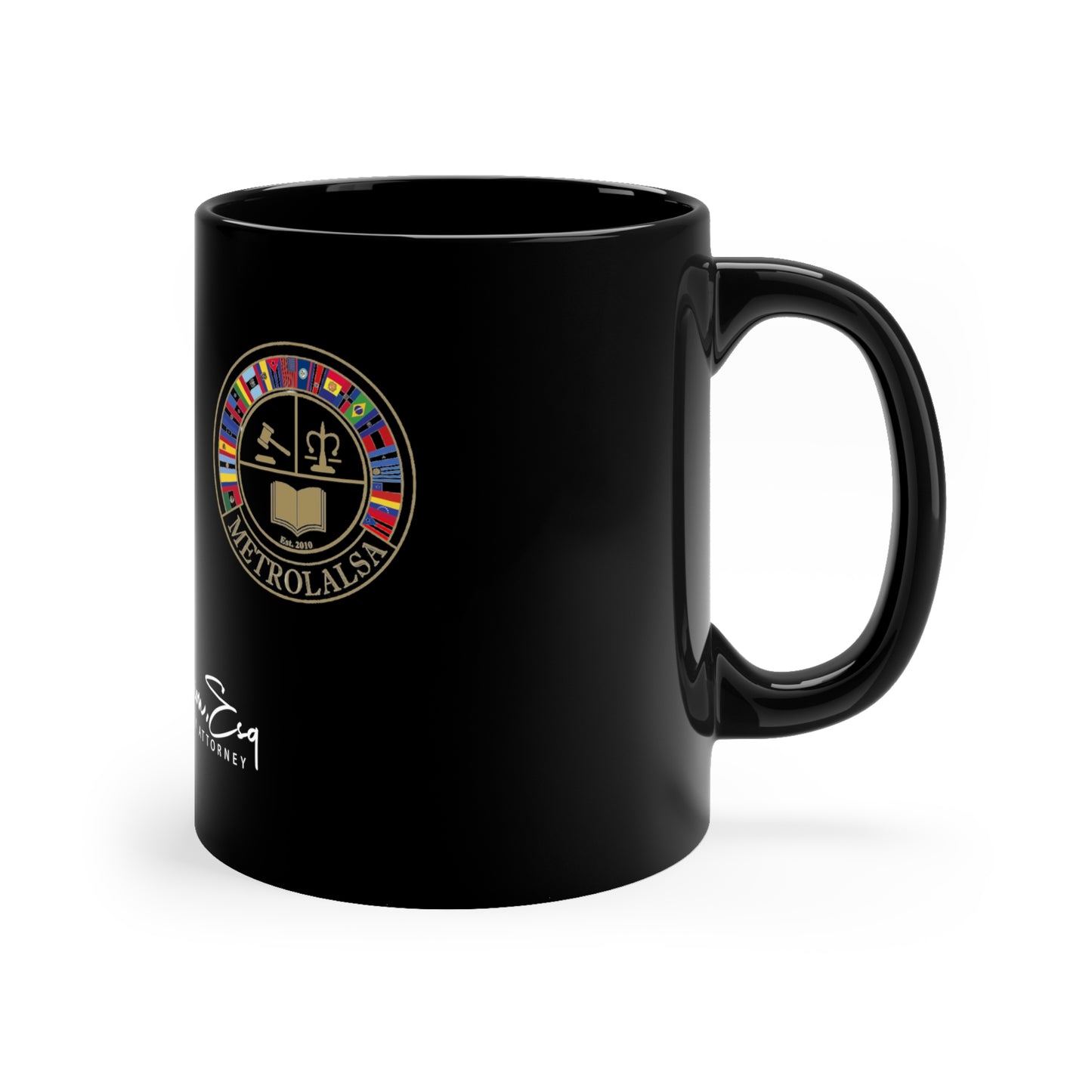 CLG x ML 11oz Black Mug