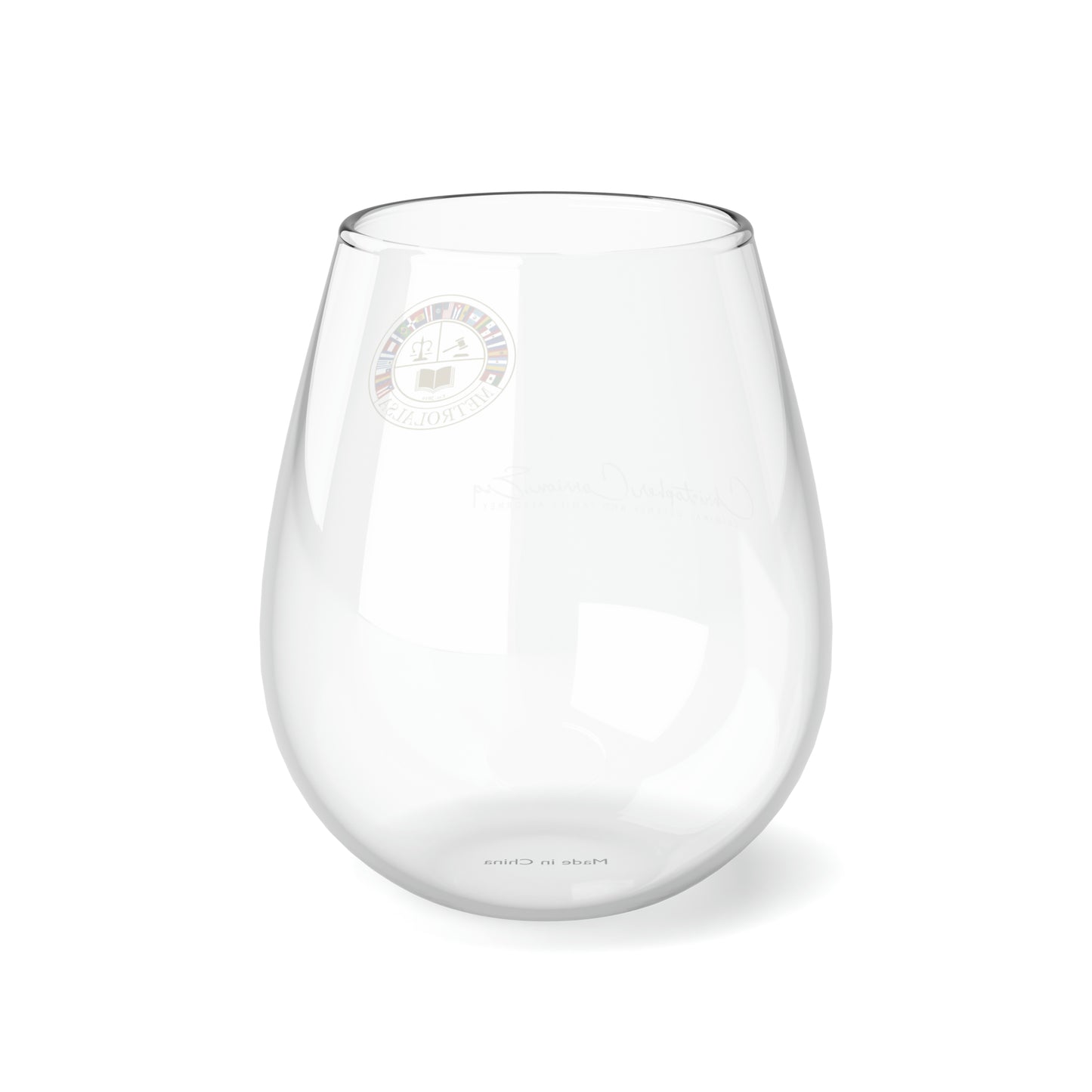 CLG x ML Stemless Wine Glass, 11.75oz