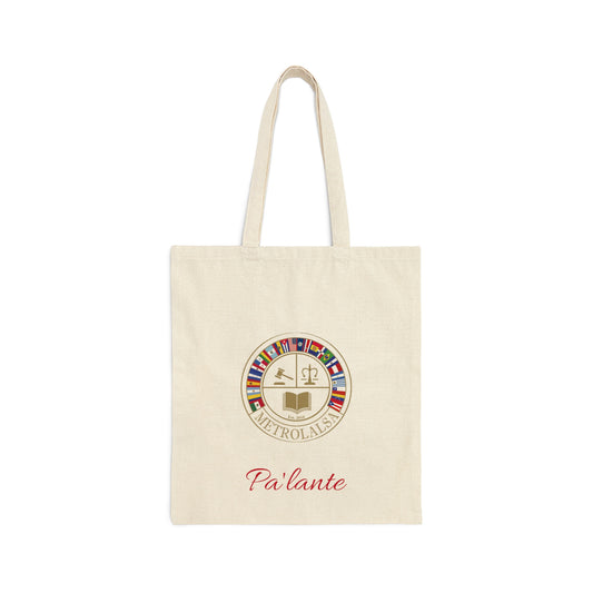 Palante Cotton Canvas Tote Bag