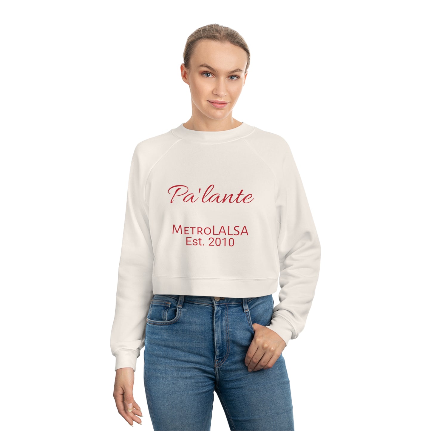 Women's Cropped Fleece Pullover