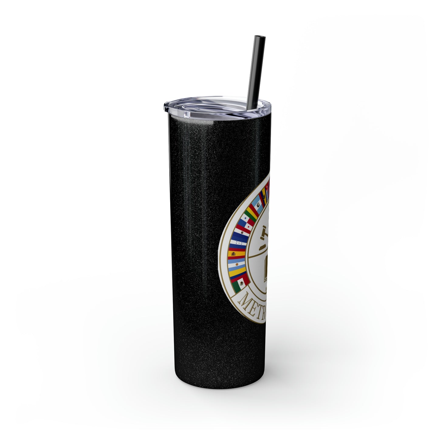 Skinny Tumbler with Straw, 20oz